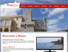 Tablet Screenshot of monacomania.net